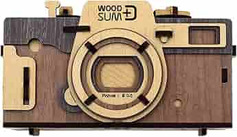 Amazon.co.jp: WOODSUM ピンホールカメラ レトロ (ブラウン